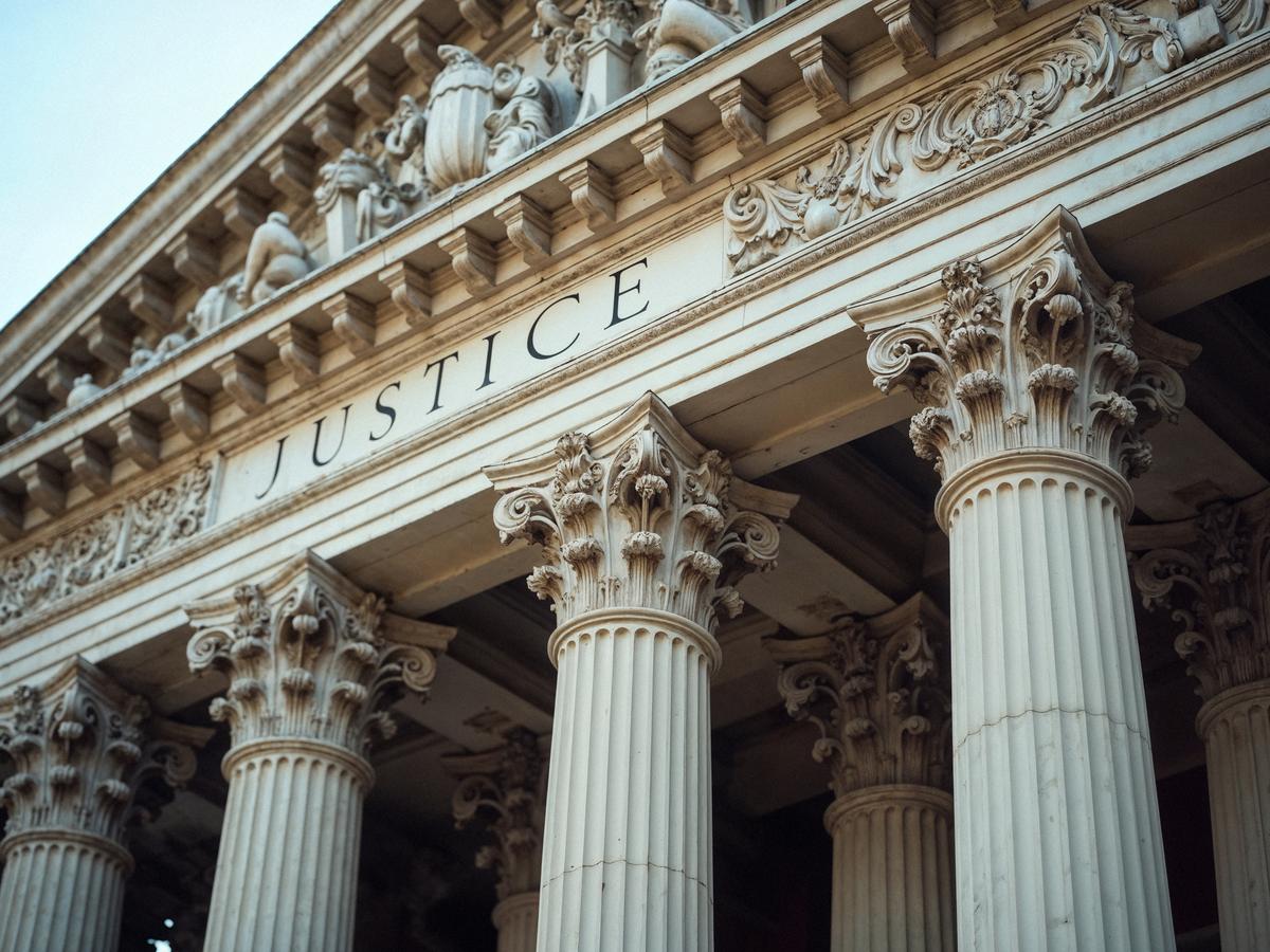 Courthouse facade
